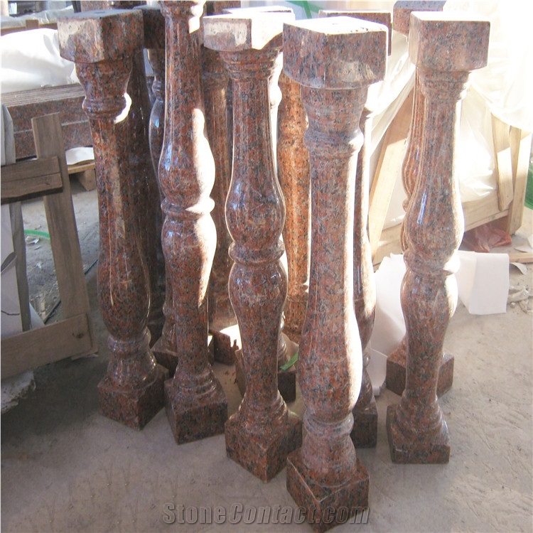 Maple Red G562 Granite Polished Baluster