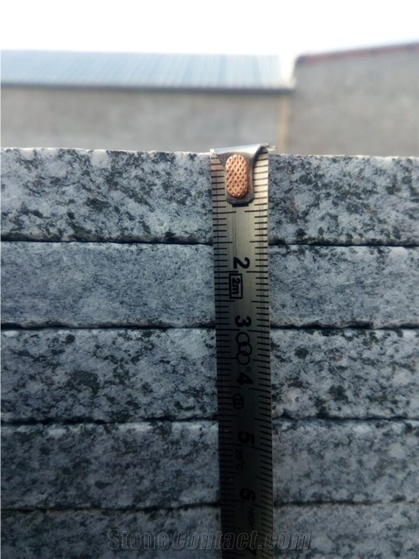 Nero Santiago G302 Granite Flamed&Brushed Tiles