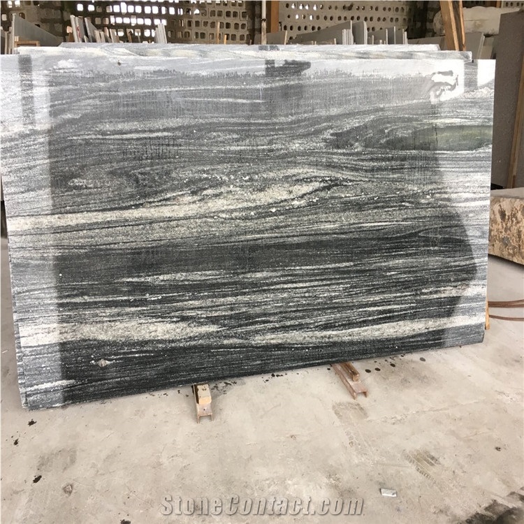Nero Santiago White Granite G302 Grey Granite Polished Tiles