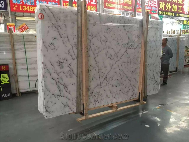 New Crystal Statuario Marble Slabs Flooring Tiles