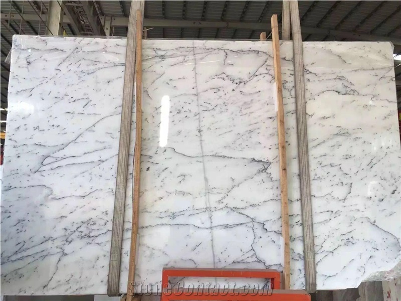 New Crystal Statuario Marble Slabs Flooring Tiles