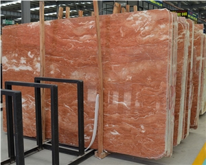 Philippines Bulacan Pink Red Marble Slabs Tiles