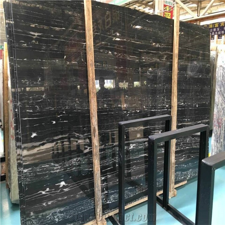 Silver White Marble