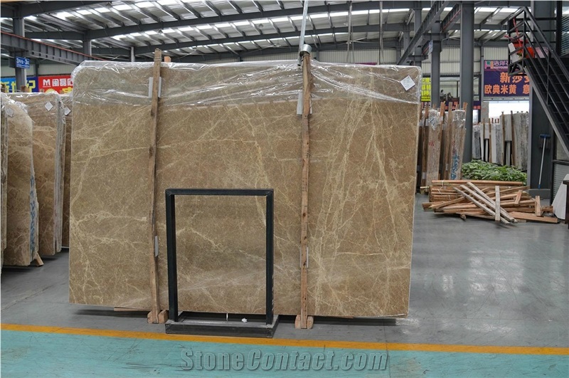 Spain Carey Brown Light Emperador Marble Slabs