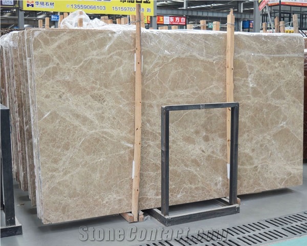 Turkey Crystal Light Emprador Marble Slabs Tiles