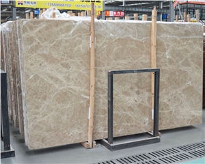 Turkey Crystal Light Emprador Marble Slabs Tiles