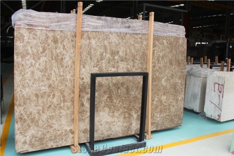 Turkey Crystal Light Emprador Marble Slabs Tiles