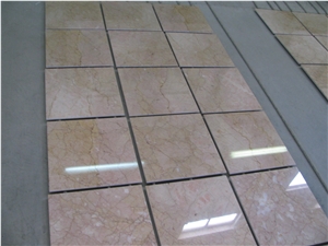 Turkey Rosalia Crema Pink Marble Flooring Tiles