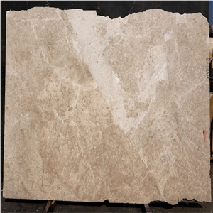 White Rose Beige Marble Polished Big Slabs Tiles