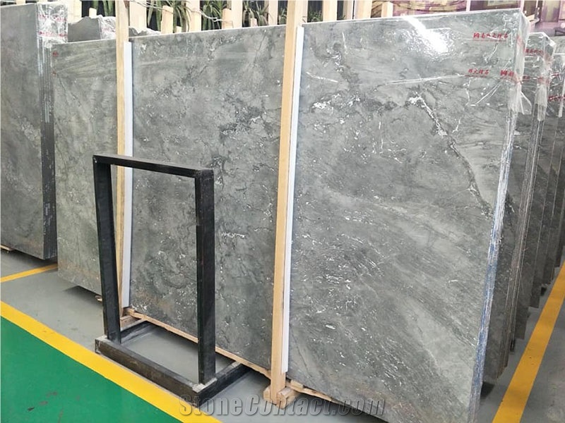 Brazil Impressional Grey Quartz Stone Slab