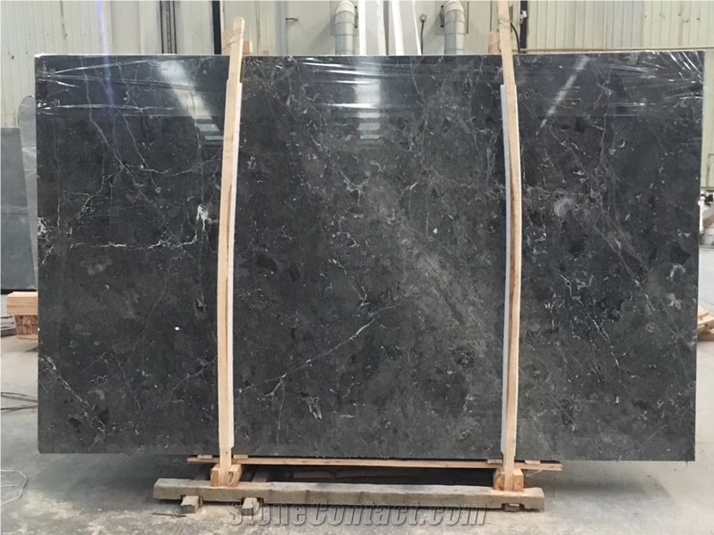 China Material Romantic Grey Marble Slab