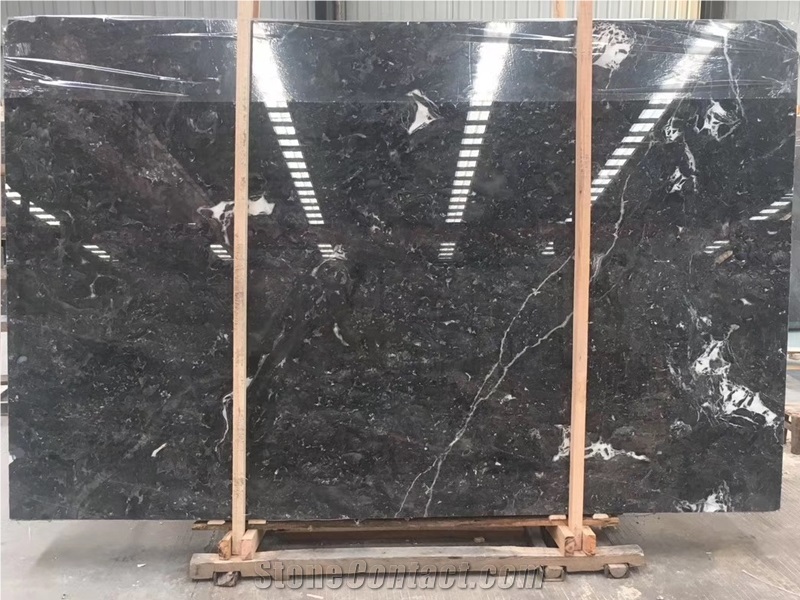 China Material Romantic Grey Marble Slab