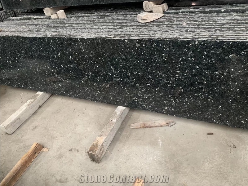 Emerald Green Star Granite Slab Block Cut