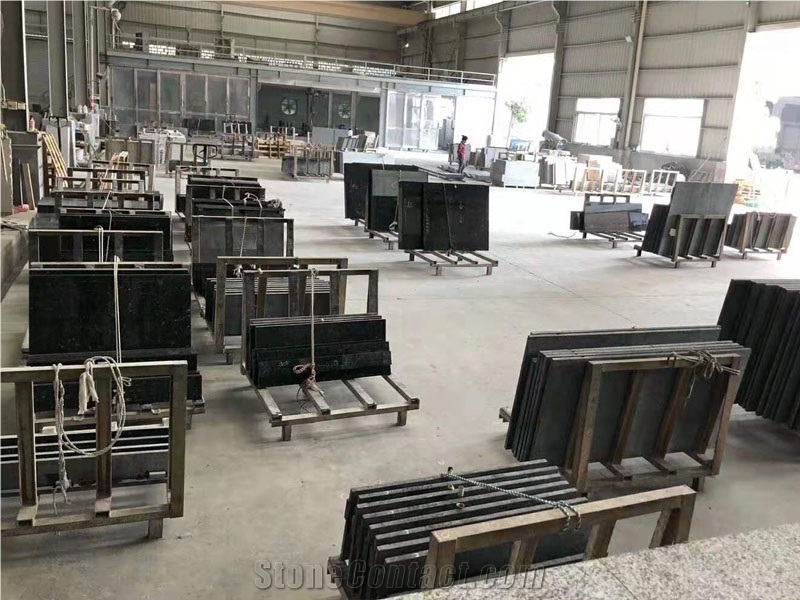 Emerald Green Star Granite Slab Block Cut
