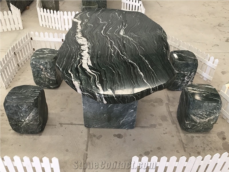 Garden Granite Table and Chairs