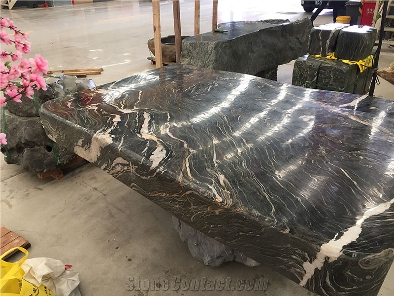 Garden Granite Table and Chairs