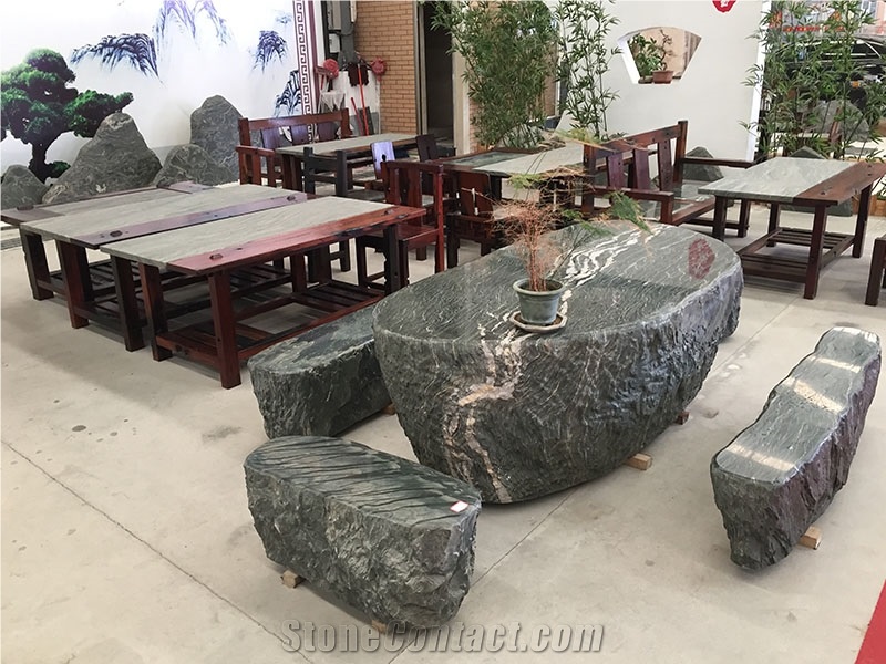 Garden Granite Table and Chairs