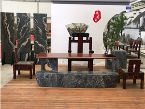 Garden Granite Table and Chairs