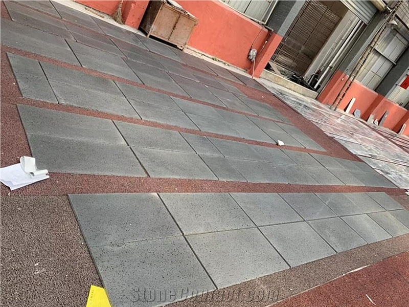 Grey Lava Stone Andesite Tile