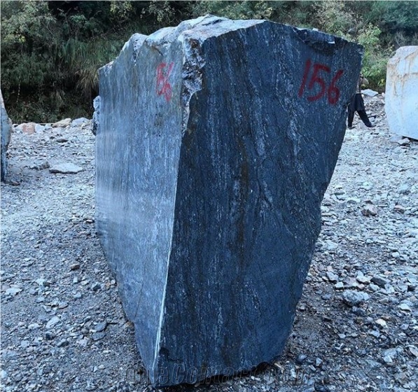 Blue Granite Blocks