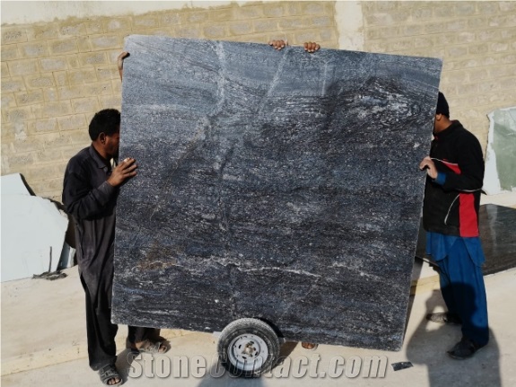 Blue Granite Blocks
