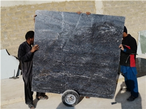 Blue Granite Blocks