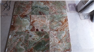 Multi Green Onyx Slabs