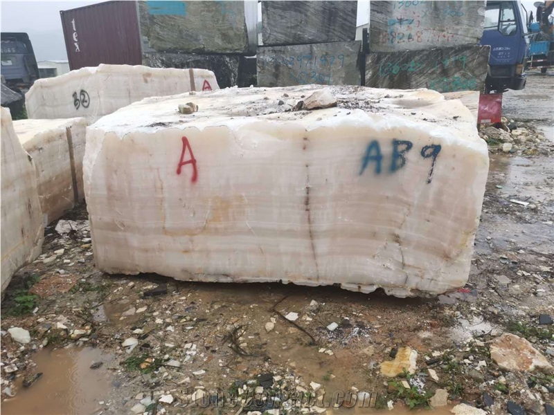 White Onyx Blocks