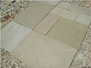 Raj Green Sandstone Tiles