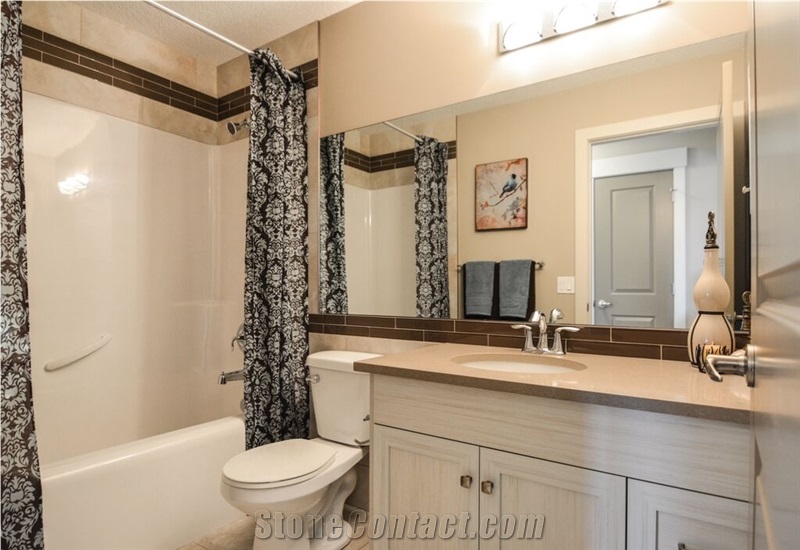 Quartz Bathroom Counter Top