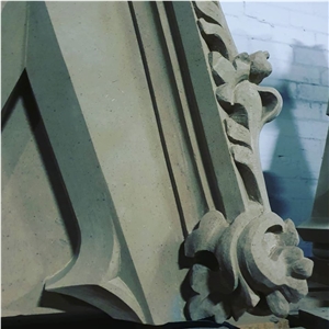 Sandstone Building Ornaments,Niche Gablet Stones