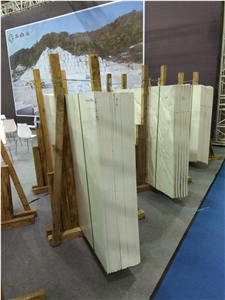 Everest White Marble Tiles, Slabs