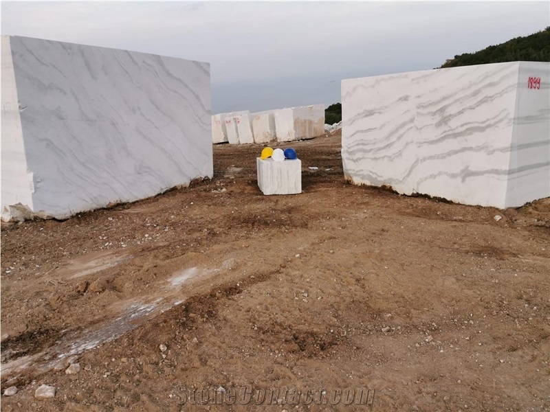 Marmara Dolomite Marble Quarry Blocks