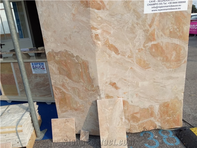 Breccia Damascata-Breccia Rosata Damascata Blocks