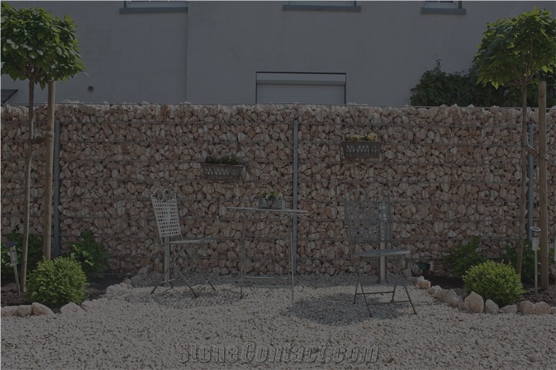 Gabion Dekobox Garden Design Pebbles