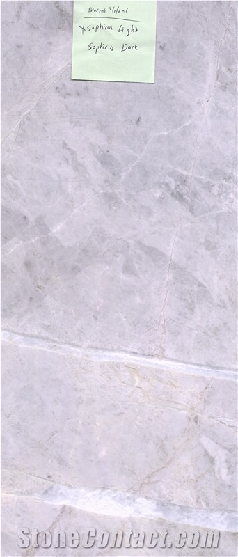 Sapphirus Light Marble Slabs, Tiles