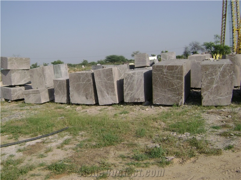 Rainforest Brown Marble Block