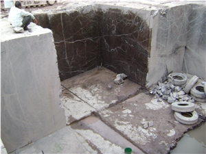 Rainforest Brown Marble Block
