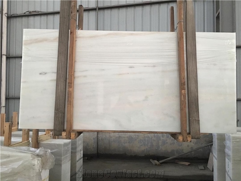 Ariana Lazuli White Marble Slabs