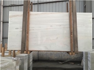 Ariana Lazuli White Marble Slabs