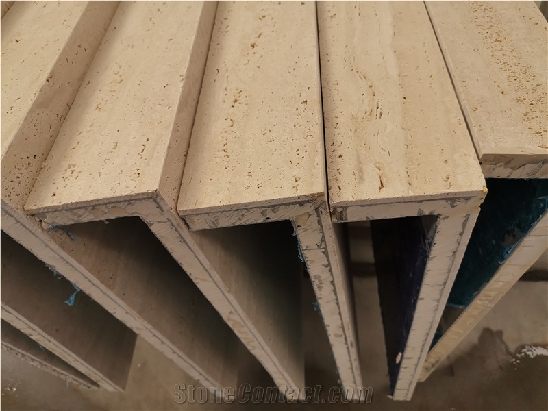 Travertino Romano Classico Fosse Honeycomb Panels