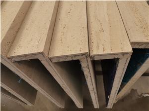 Travertino Romano Classico Fosse Honeycomb Panels