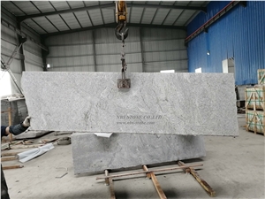 New Viscount White Covering Granite Slabs