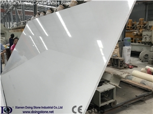 Artificial Marble Crystal White Prime Slab