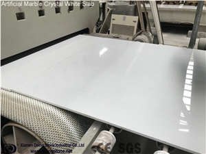Artificial Marble Crystal White Prime Slab