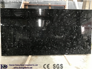 Artificial Marble Nero Marquina Slabs