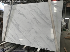 Artificial Marble Volakas Slab from Doingstone