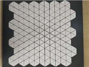 Carrara White Marble Mosaic Tile for Bathroom Carrara White Marble Mosaic Tile for Bathroom