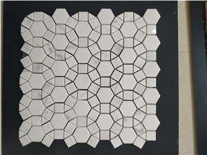 Carrara White Marble Pattern Mosaic Carrara White Marble Pattern Mosaic