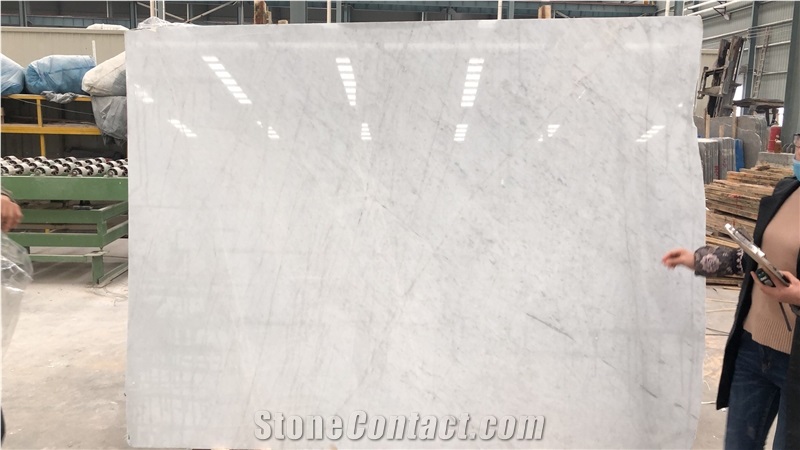 China New Bianco Venatino Marble Floor Tile